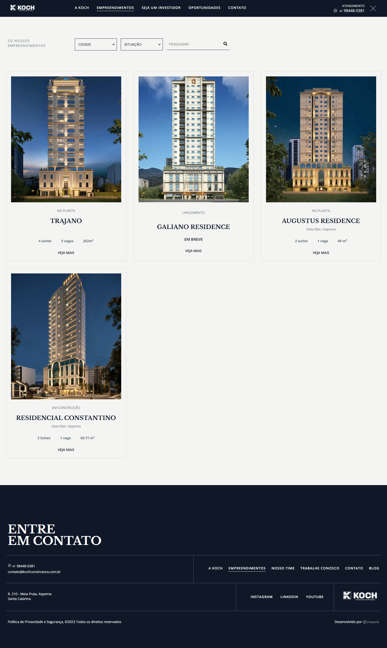 Leroye d'Or - Web Design - Homepage